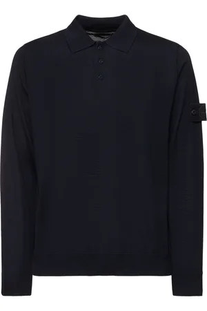 Stone Island Polo De Manga Larga