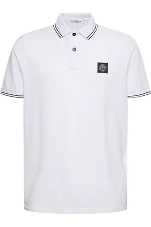 Stone Island Polo De Algodón