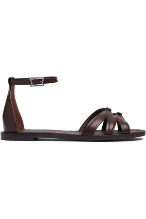 Max Mara Sandalias De Piel 10mm