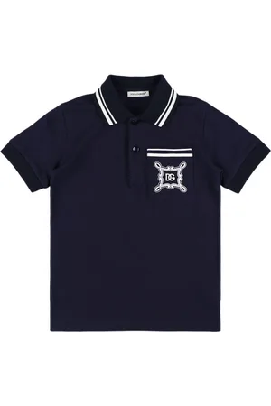 Dolce & Gabbana Camiseta Polo De Algodón Piqué