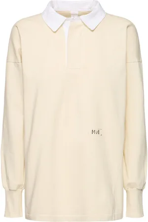 Maison Margiela Polo De Algodón Jersey