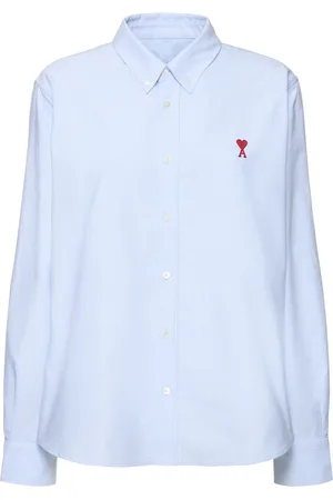 Ami Camisa De Popelina De Algodón