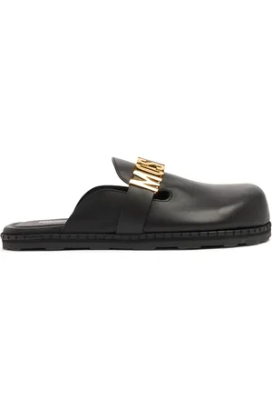 Moschino Zapatos Mules De Piel 20mm
