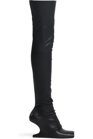 Rick Owens Botas De Piel 80mm