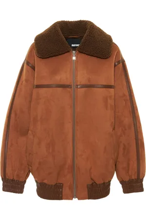 ROTATE Chaqueta Bomber De Shearling Sintético