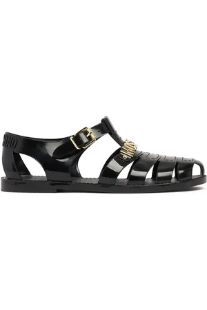 Moschino Sandalias De Pvc Con Logo