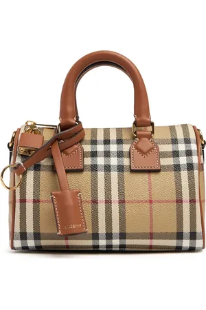 Burberry Bolso De Mano Mini Cbowling Con Asa