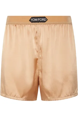 Tom Ford Shorts De Pijama De Satén De Seda