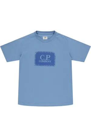 C.P. Company Camiseta De Jersey De Algodón Con Logo