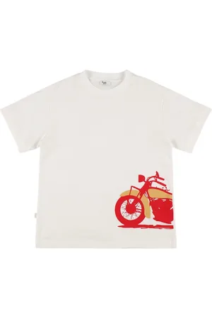 Il gufo Camiseta De Algodón Jersey
