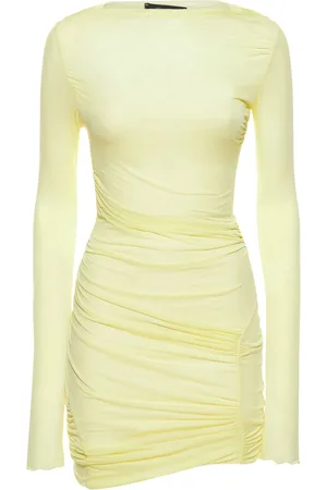 BLUMARINE Vestido Corto De Jersey Drapeado
