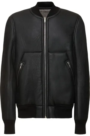 Rick Owens Chaqueta Bomber De Shearling