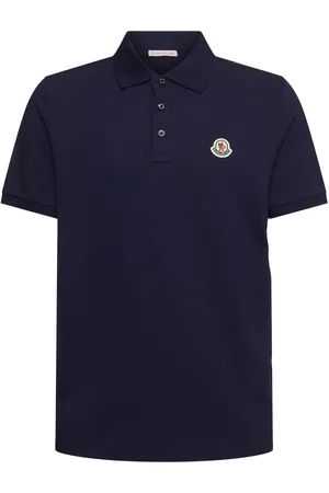 Moncler Camiseta Polo De Algodón Piqué