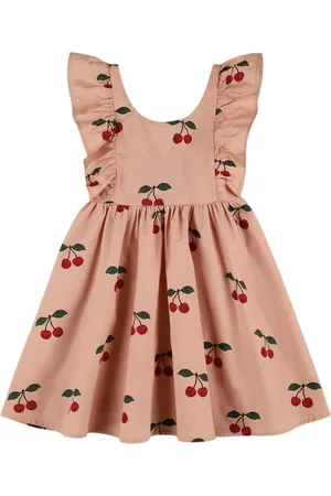 Konges Sløjd Vestido De Algodón Con Estampado