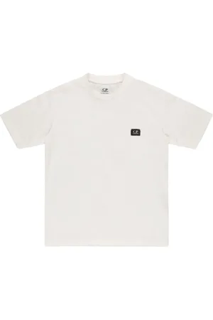 C.P. Company Camiseta De Jersey De Algodón Con Logo