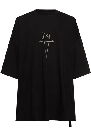 Rick Owens Camiseta De Algodón