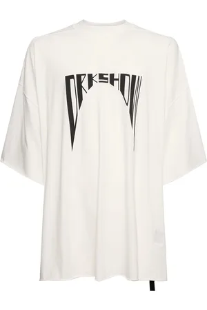 Rick Owens Camiseta De Algodón