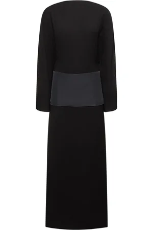 Khaite Vestido Midi De Viscosa