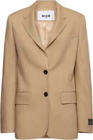 Msgm Blazer De Viscosa