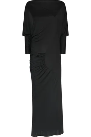Khaite Vestido Midi De Viscosa