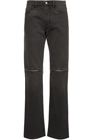 COPERNI Pantalones De Denim Con Cremallera En La Rodilla