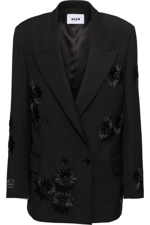 Msgm Blazer Bordado