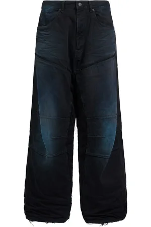 Balenciaga Jeans De Denim De Algodón