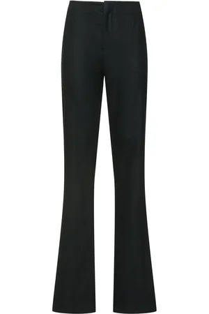 The Frankie Shop Pantalones Rectos De Lana