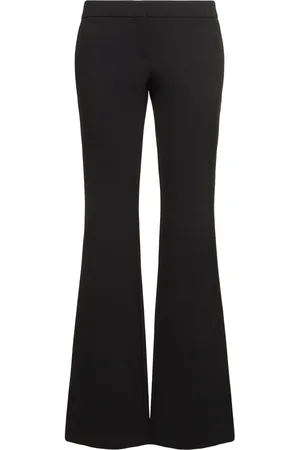 Moschino Pantalones Acampanados De Crepé