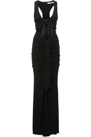 CHRISTOPHER ESBER Vestido Largo Drapeado
