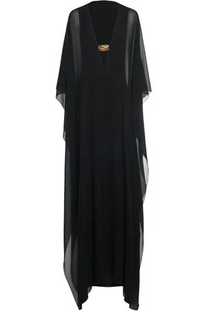 Tom Ford Vestido Largo De Seda Con Escote Profundo