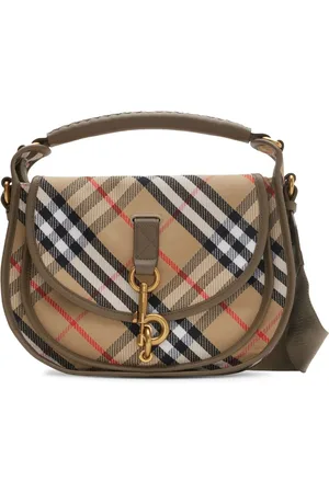 Burberry Bolso Pequeño Messenger De Cuadros