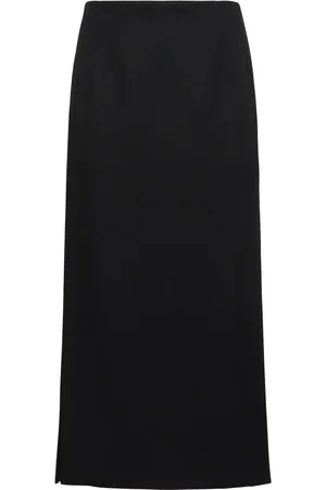 VALENTINO Falda Midi De Lana