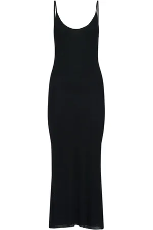 Khaite Vestido Midi De Viscosa
