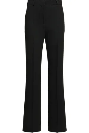 Totême Pantalones De Crepé Acampanados