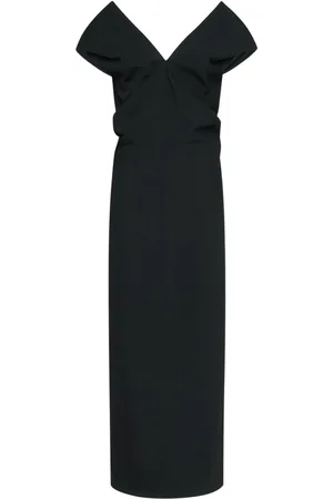 Khaite Vestido Midi De Lana