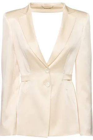 Alberta Ferretti Chaqueta Sastre De Satén