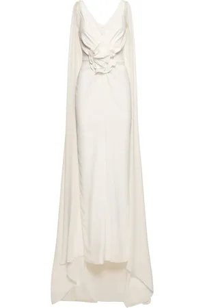 Roland Mouret Vestido De Cady Con Capa