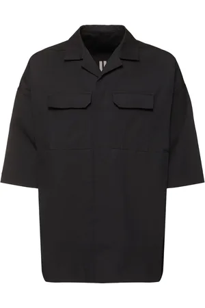 Rick Owens Camisa De Algodón