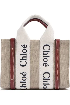 Chloé Bolso De Mano Mini Woody De Lona