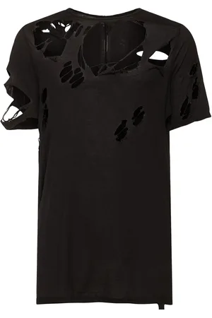 Rick Owens Camiseta De Algodón