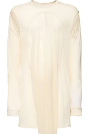 Rick Owens Camiseta De Algodón