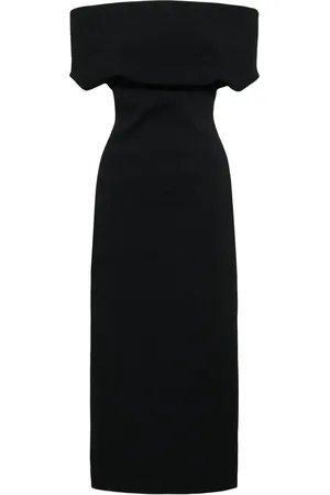 Totême Vestido Midi De Punto De Viscosa