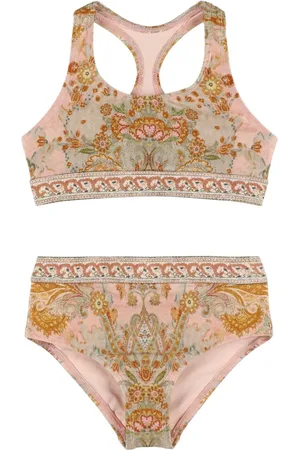 ZIMMERMANN Bikini De Lycra Estampado