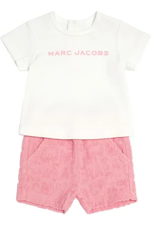 Marc Jacobs Camiseta Y Shorts De Jersey De Algodón