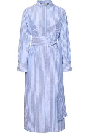 Max Mara Vestido Camisero De Algodón