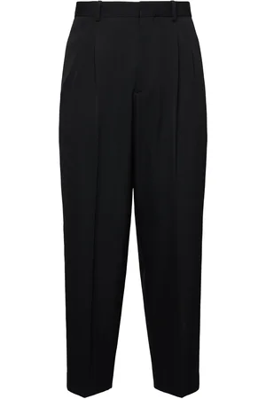 The Row Pantalones De Lana Con Pinzas