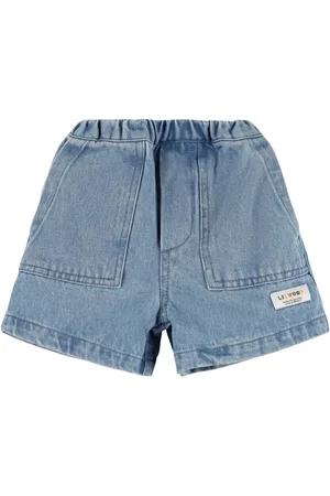 Liewood Shorts De Denim De Algodón Stretch