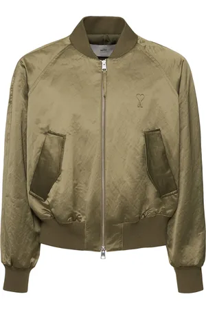 Ami Chaqueta Bomber De Algodón Estampado