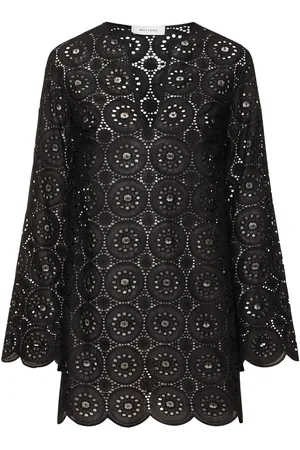 MATTEAU Vestido Corto De Bordado Inglés